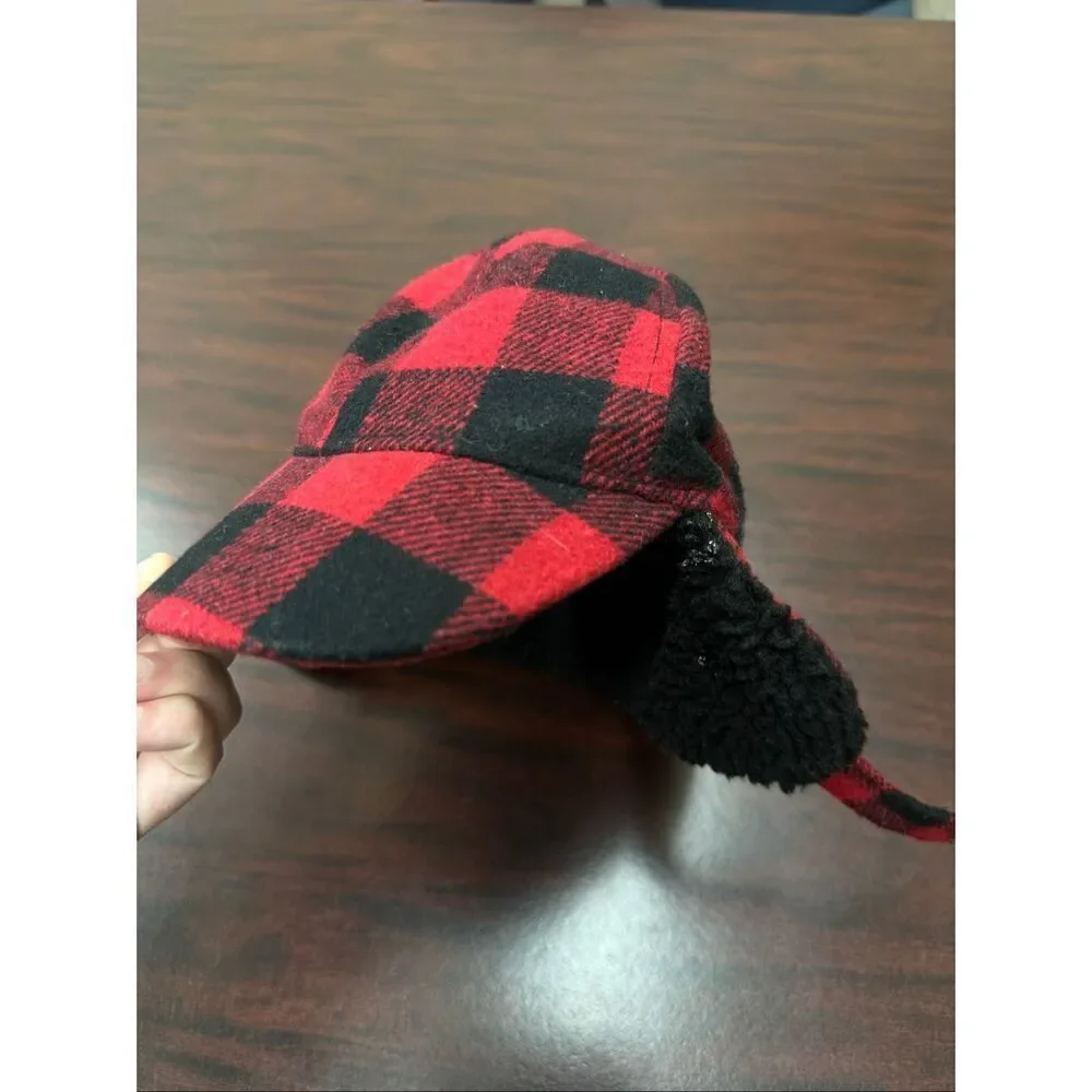 Rising Star Buffalo Plaid Toddler Boys Hat
